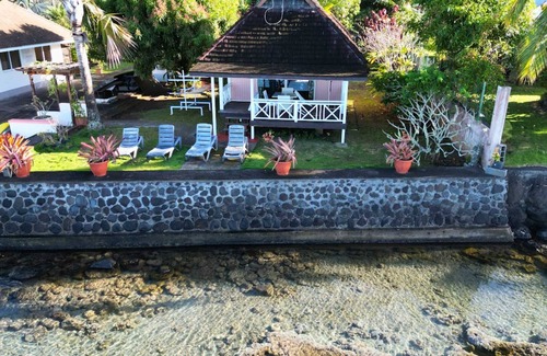 Papara Chalet De Esquí | TAHITI - Bungalow Tiamao Tipanier Sea View