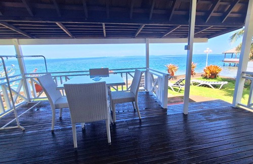 Papara Chalet De Esquí | TAHITI - Bungalow Tiamao Tipanier Sea View