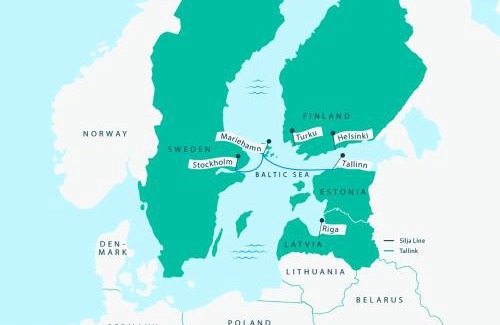 Kesklinn Alquiler De Eote | Tallink ferry - Baltic Queen Tallinn to Stockholm
