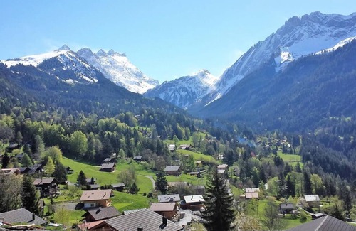 Barboleusaz Apartamento | The apartment is located 150m from the Place de la Barboleuse in Gryon, close to all amenities, the