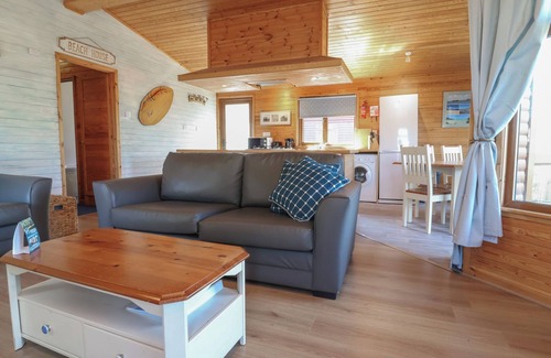 Watermouth Cabaña | THE BEACH HOUSE, pet friendly, with a garden in Combe Martin