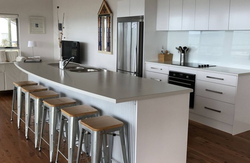 Island Beach Casa | La cubierta en la playa de la isla