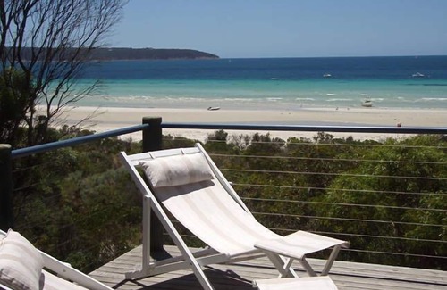 Island Beach Casa | La cubierta en la playa de la isla