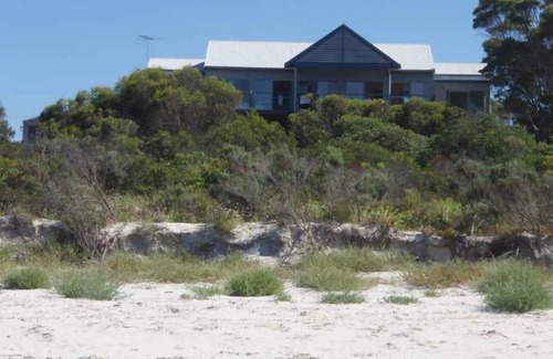 Island Beach Casa | La cubierta en la playa de la isla