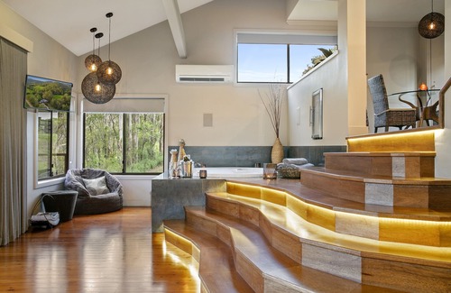 Mount View Villa | The Edge Villa: villa privada de lujo de 1 dormitorio con spa y chimenea.