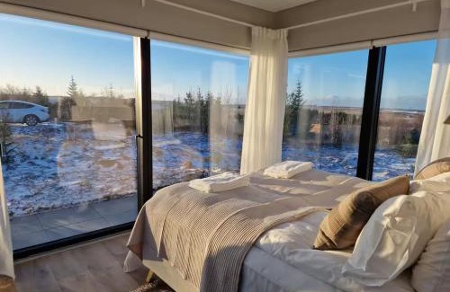Mosfellsbaer Chalet De Esquí | The Glass house - Northern lights hideout