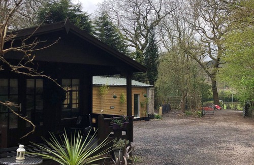 Taff's Well Cabina | The Old Art & Coffee House on the Taff Trail - sleeps 4 (+1)