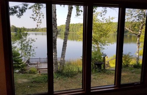 Millersburg Cabaña | The Point at Ocqueoc - Quiet Ocqueoc Lakefront Two Bedroom Cottage