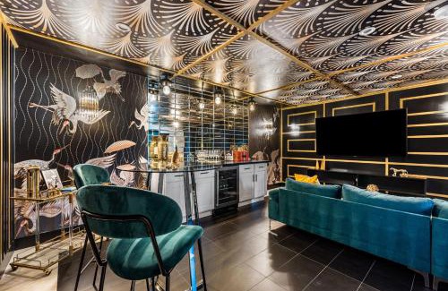 Palm Springs Casa | The Ritz - Luxury Home with Pool & Speakeasy Bar