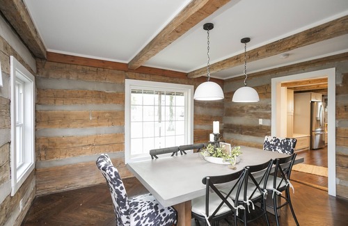 Mount Juliet Casa | The Stapleton: 4 Bed/3 Bath Log Cabin on 1.5 Acres