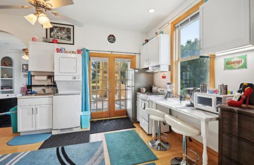 Fort Atkinson Villa | The Starlight Tower Hot Tub Suite with 8-Jet Massage Shower and Amazing Views