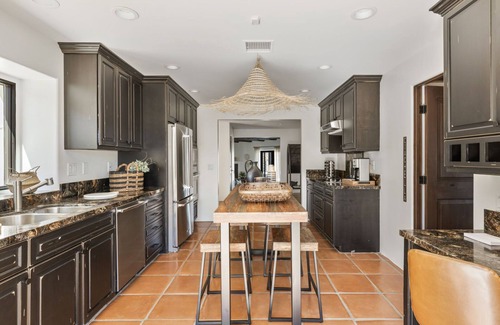 Palm Desert Casa | The Summit - Scenic Mountainside Villa with Movie Theater and Private Pool w/Sunset Views