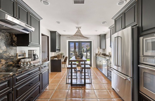 Palm Desert Casa | The Summit - Scenic Mountainside Villa with Movie Theater and Private Pool w/Sunset Views