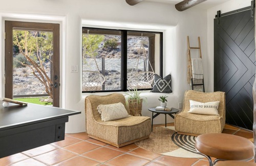 Palm Desert Casa | The Summit - Scenic Mountainside Villa with Movie Theater and Private Pool w/Sunset Views