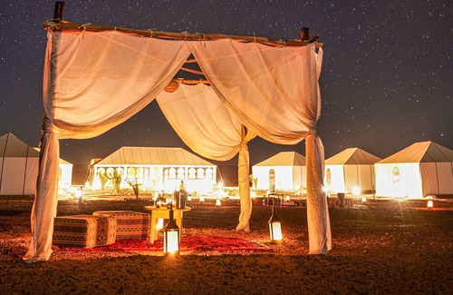 Rissani Hotel | The White Camp Merzouga & Erg Chebbi