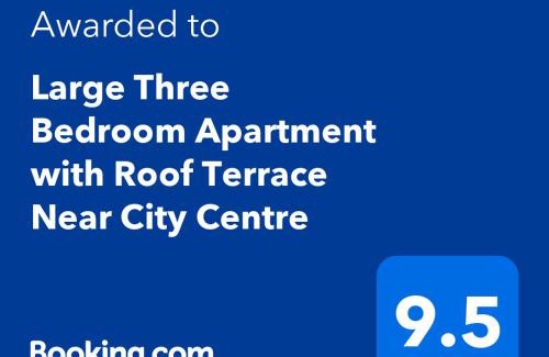 Roath Apartamento | Three Bedroom Apartment with Roof Terrace Near City Centre