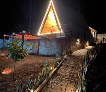 Comayagua Chalet De Esquí | Tiny Pines A-Frame Cabin, Domes and Luxury Glamping Site