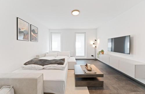 Ludwigsburg Apartamento | TOP Apartments - Stilvolle Wohnung im Stadtzentrum - Loggia - Kingsize Bett - Smart TV - Netflix - 60qm - 24h Check-In