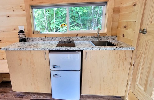 Dorchester Apartamento | Trailside Stays - Tiny House in the Woods-Escape to Nature. Snow Owl