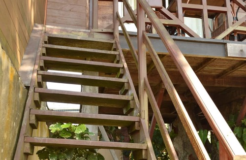 Kribi Cabina | Casa en el árbol, estándar, ducha y vistas al mar