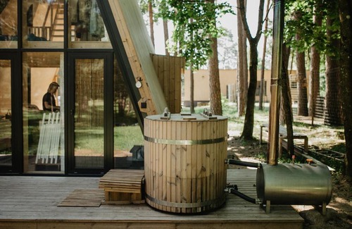 Druskininkai Chalet De Esquí | Trikampis MIŠKO NAMELIS Druskininkų centre