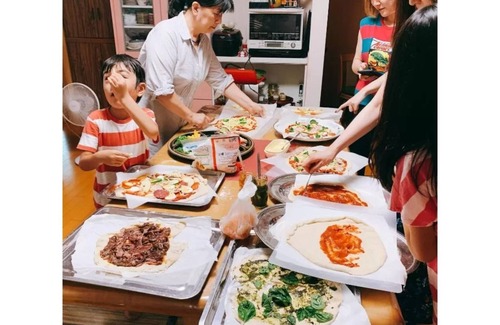 Asahi-machi Casa | Triple room with futon shared bathroom plan with / Nishimurayama-gun Yamagata