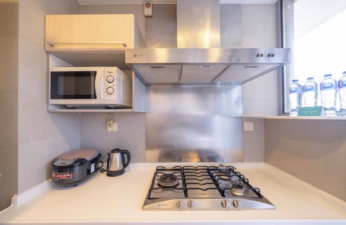 Xujiahui Cama Y Desayuno | Tyms Charming 2BR 1BA Apt Yongxin