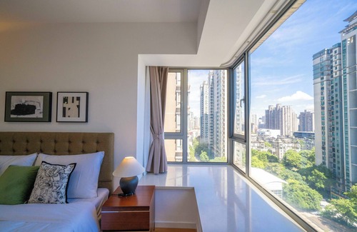 Xujiahui Cama Y Desayuno | Tyms Stylish 2BR 1BA Retreat Yongxin