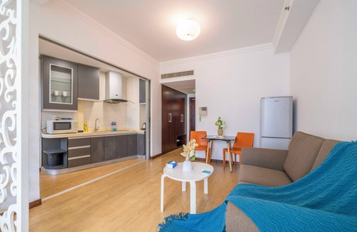 Xujiahui Cama Y Desayuno | Tyms Xujiahui Stylish 1BR APT