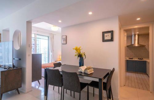 Xujiahui Apartamento | Tyms Xujiahui Stylish 1BR APT