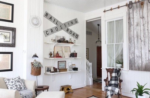 Gotham Cabaña | ¡Único! Un antiguo depósito de ferrocarril renovado se convirtió en una casa acogedora.