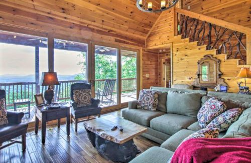 Mineral Bluff Casa | Unique Mineral Bluff Home with Mountain Views!