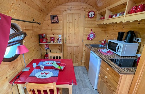 Mantoche Cabaña | Escapada única junto al Saona en Mantoche