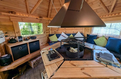 Mantoche Cabaña | Escapada única junto al Saona en Mantoche