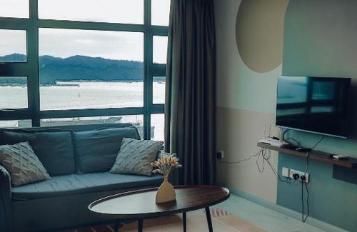 Pusat Bandar Apartamento | Unique Seaview Corner Unit, JQ CityCenter, Netflix