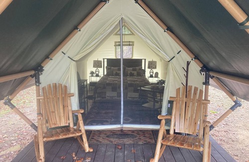 Fort Payne Alquiler De RV | Unplug & Unwind at the Water’s Edge – Cozy Glamping Tent by Little River Canyon