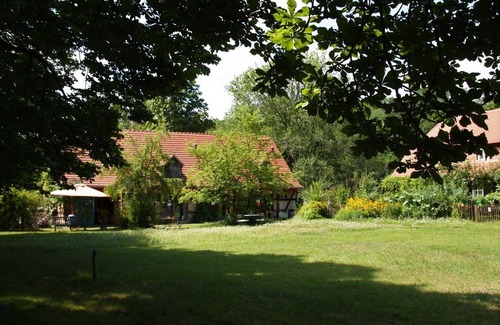 Glashutte Apartamento | Vacation apartment at the Red Castle, 40sqm, 1 bedroom, 1 living/bedroom, max. 4 persons