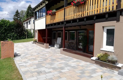 Fladungen Apartamento | Vacation apartment (45sqm) for 2 people with terrace and barbecue area