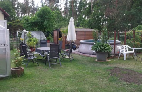 Guhrow Apartamento | Vacation apartment Haus am Wald in the basement