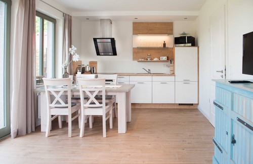 Sarkwitz Apartamento | Apartamento Wiesenblick, Terraza - Apartamento Spieß