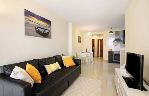 San Andres Apartamento | Apartamento de vacaciones 'Leonor San Andrés' con vistas al mar y Wi-Fi