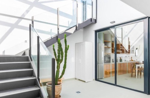 Poris de Abona Casa | Casa de diseño, azotea y gimnasio, con vistas al mar, Wi-Fi y terraza