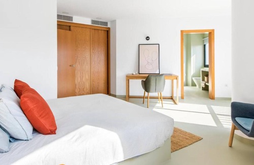 Poris de Abona Casa | Casa de diseño, azotea y gimnasio, con vistas al mar, Wi-Fi y terraza