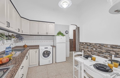 San Andres Casa | Casa de vacaciones 'Casa Paisa' con terraza privada y Wi-Fi