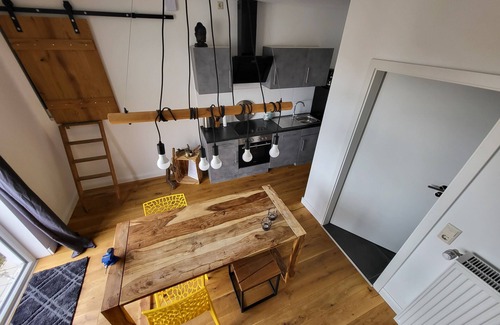 Dannenfels Casa | Vacation loft Otto's workshop with sauna barrel & garden