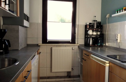 Rothenkirchen Casa | Vacation with dog, vacation home, 150m to the natural beach, fence + winter garden