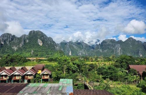 Vang Vieng Hotel | Vang Vieng Sky Mountain View Hotel