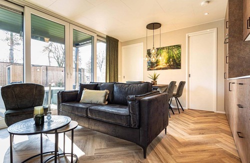 Garderen Chalet De Esquí | ✓ Veluwehoeve on Resort Veluwe ✓ Holiday home for 5 persons ✓ Situated in Garderen (Gelderland) ✓ Holiday park at the Veluwe ✓ Book directly at the park