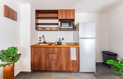 Santa María la Ribera Apartamento | VH | Cálido depa Sta Ma la Ribera 1 BR + gym | 132