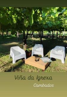 Cambados Casa | Viña da Igrexa, casa con jardin y barbacoa en cambados